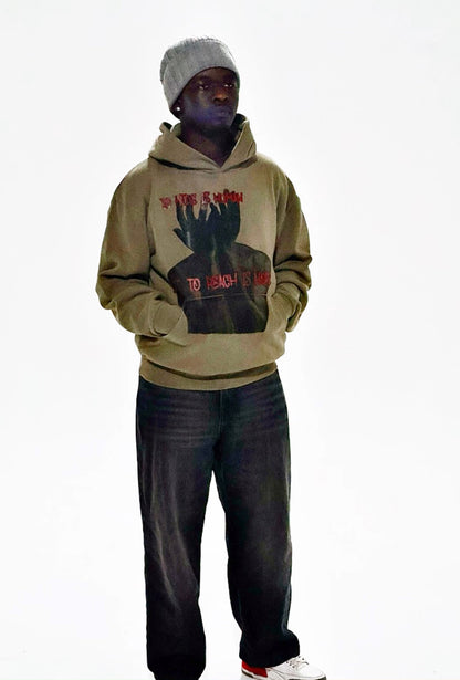 Olive tribute hoodie