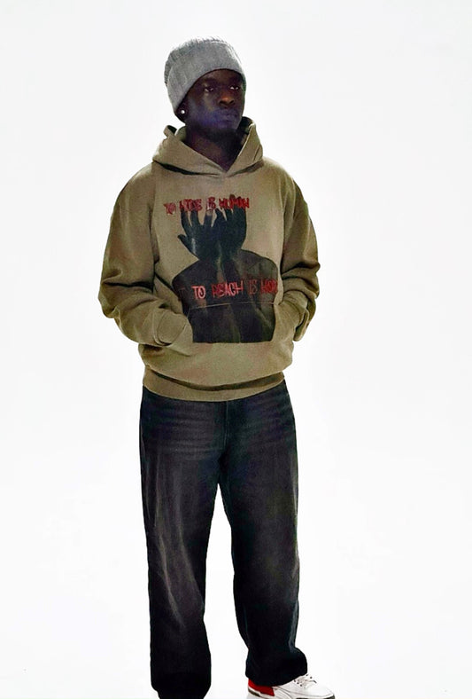 Olive tribute hoodie